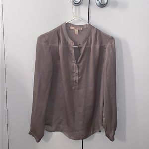 Metallic blouse